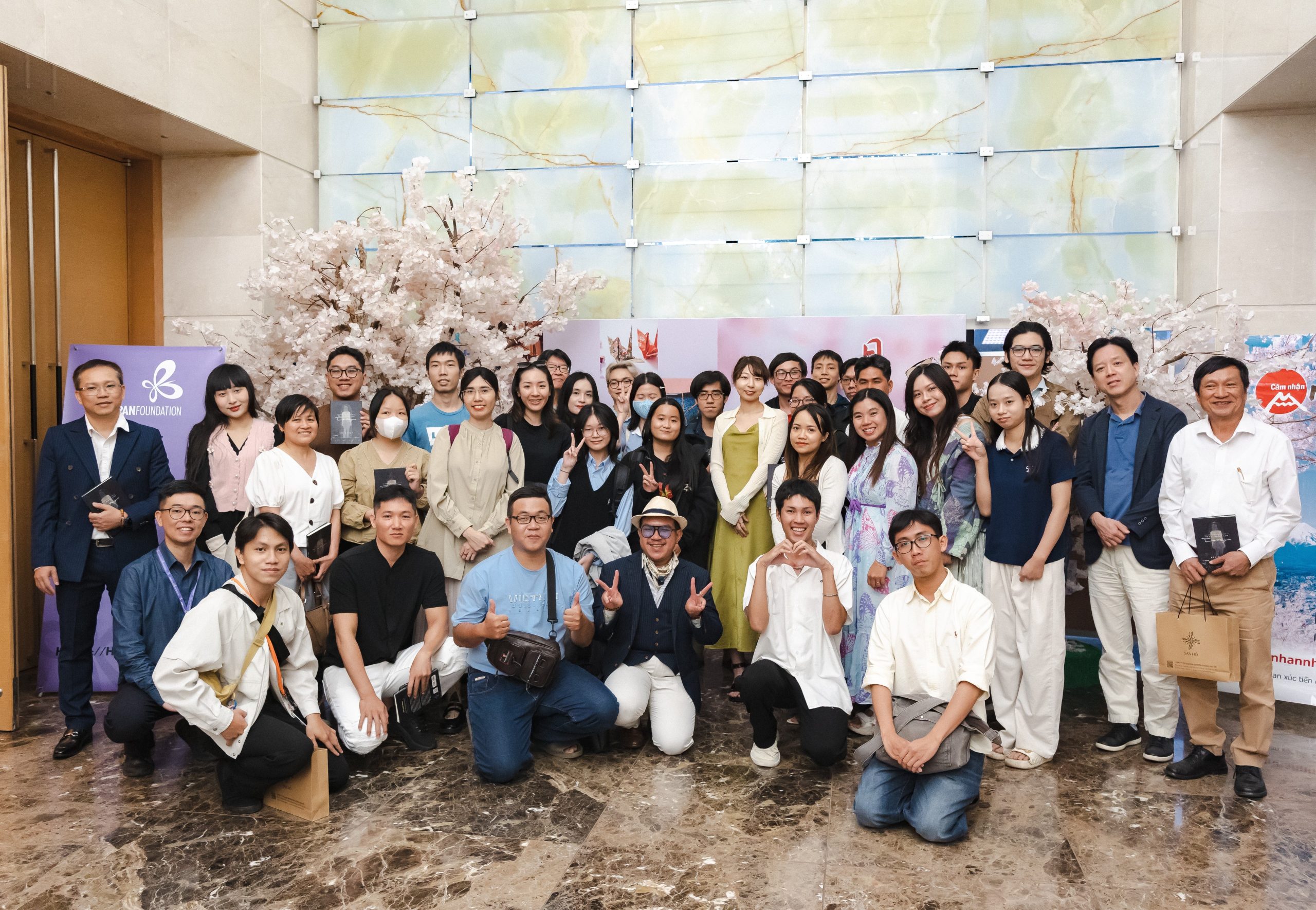 イベント参加者達との画像