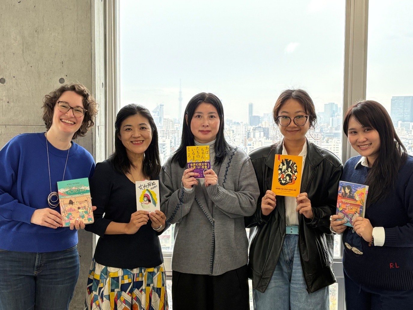 松田青子さん他4名の画像