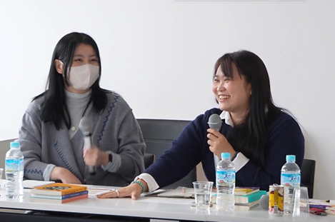 松田さんとミーンさんの画像